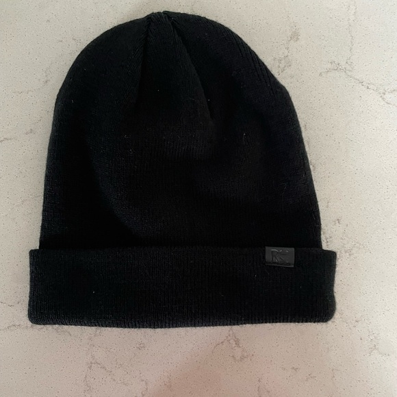 Kenneth Cole Reaction Men’s Knit Beanie Black One Size - Picture 1 of 5